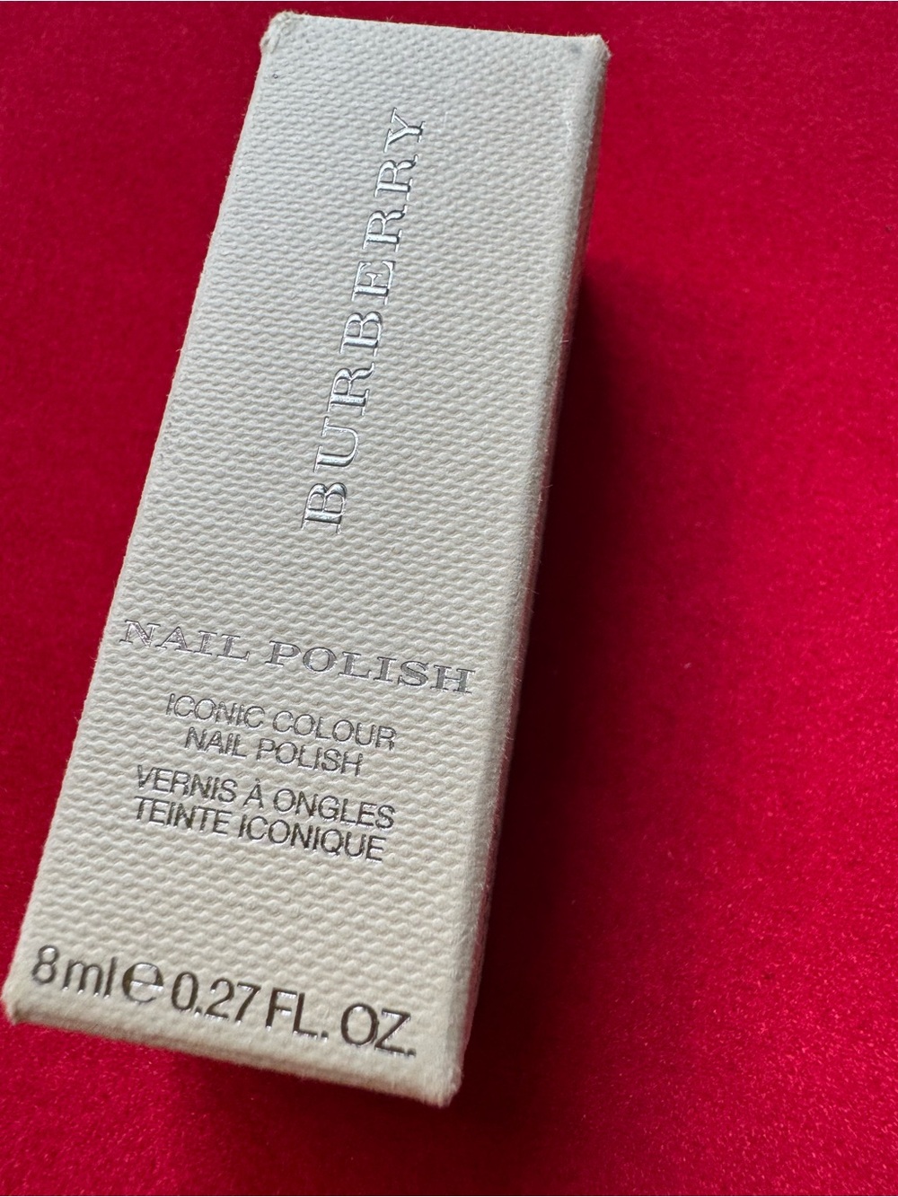 Burberry elderberry #407 nail